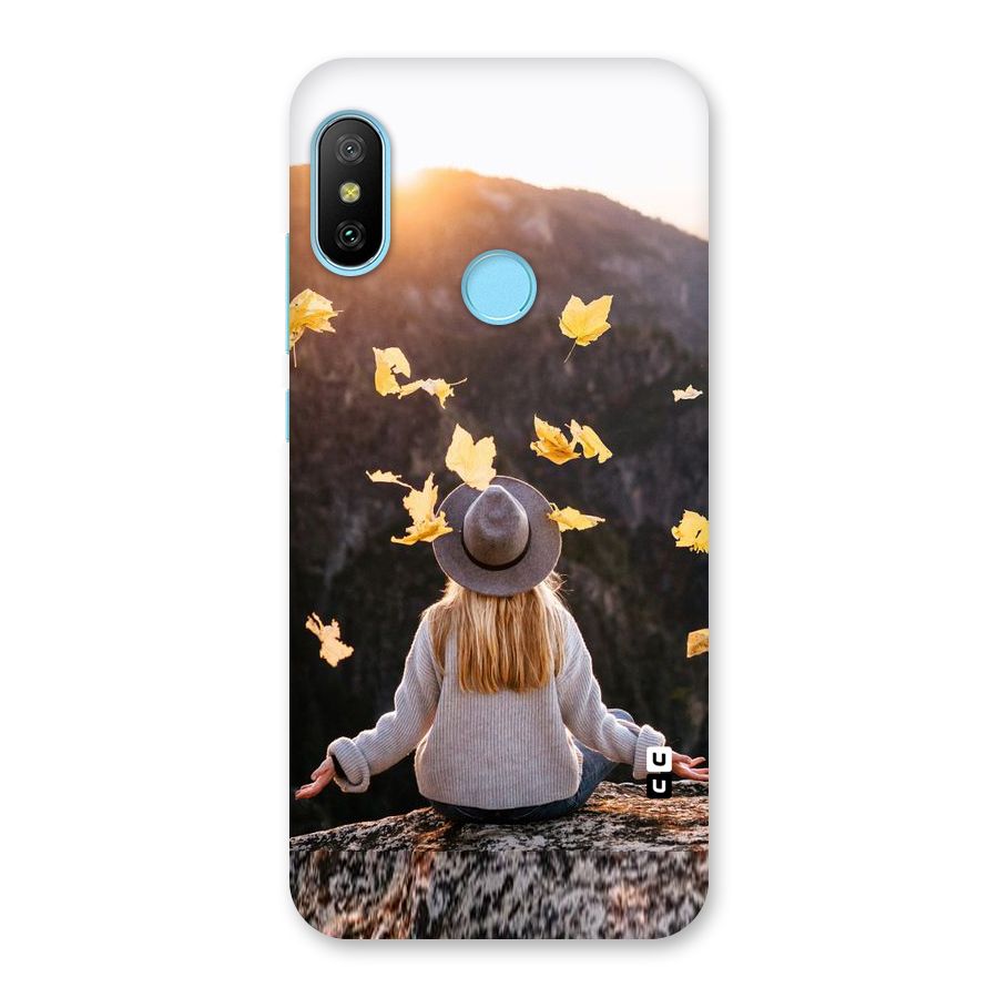Leaf Rain Sunset Back Case for Redmi 6 Pro