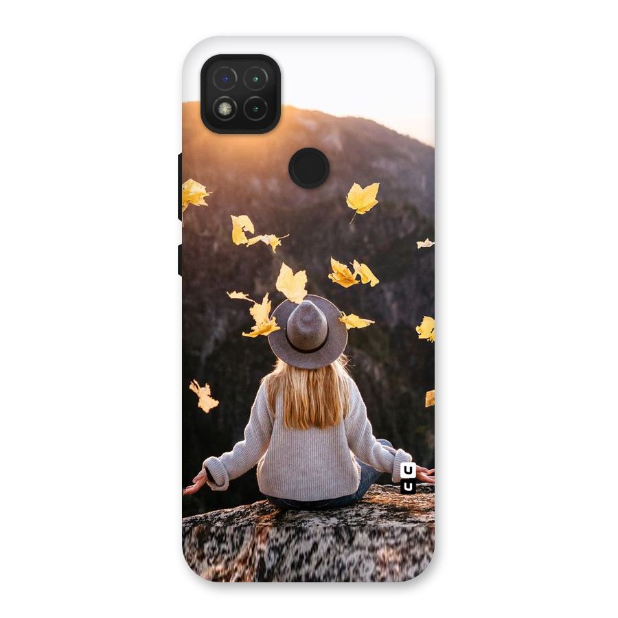 Leaf Rain Sunset Back Case for Redmi 9C