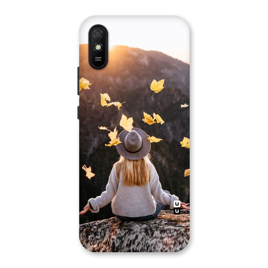 Leaf Rain Sunset Back Case for Redmi 9i