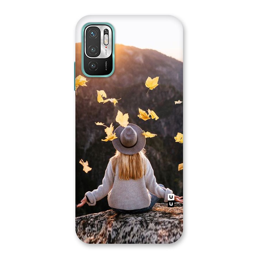 Leaf Rain Sunset Back Case for Redmi Note 10T 5G