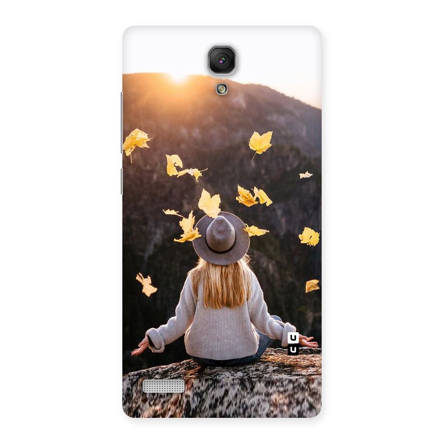 Leaf Rain Sunset Back Case for Redmi Note Prime