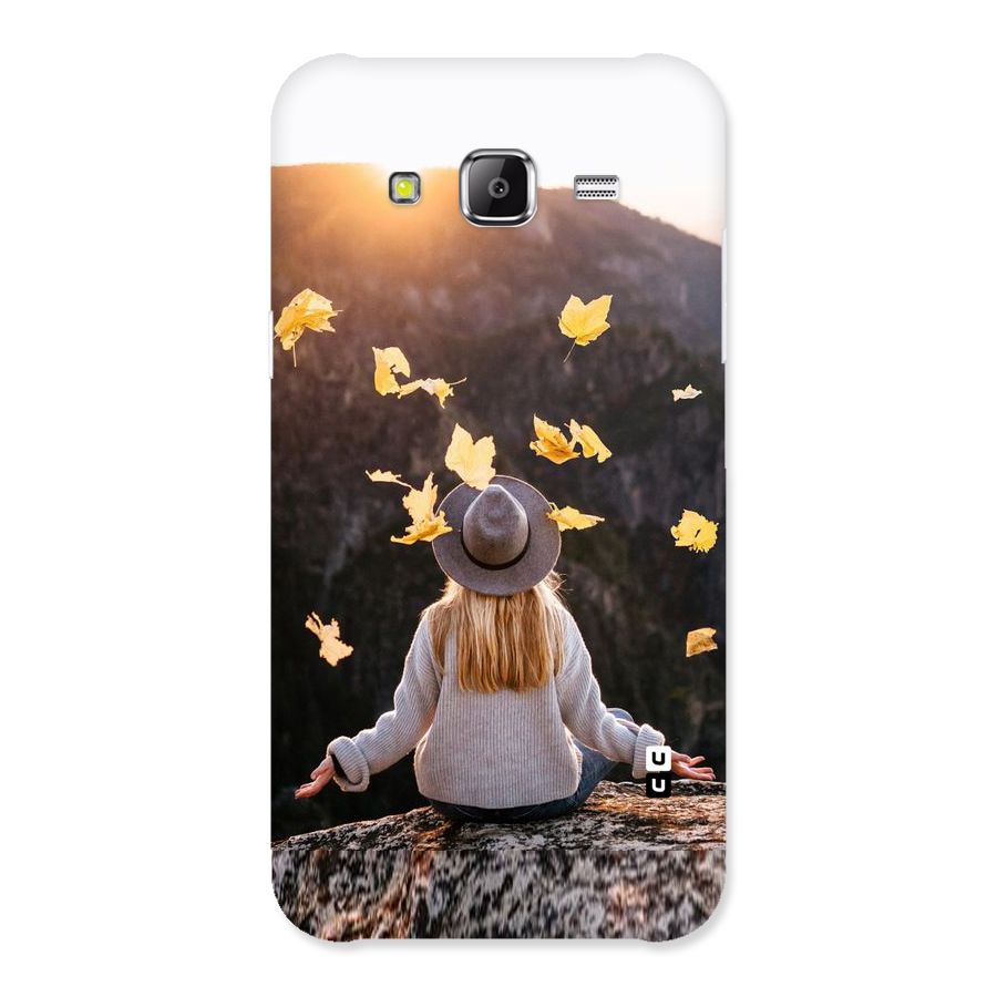 Leaf Rain Sunset Back Case for Samsung Galaxy J2 Prime
