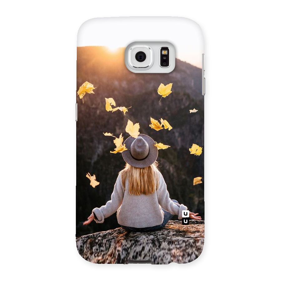 Leaf Rain Sunset Back Case for Samsung Galaxy S6