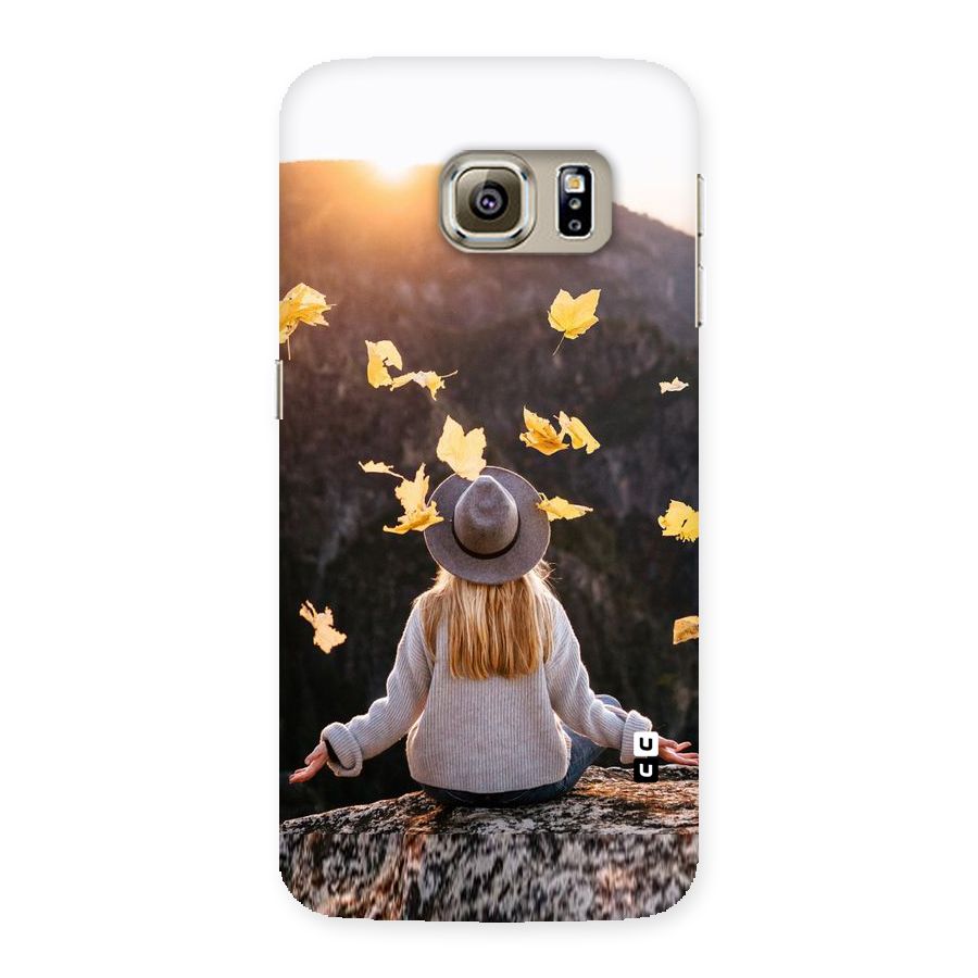 Leaf Rain Sunset Back Case for Samsung Galaxy S6 Edge