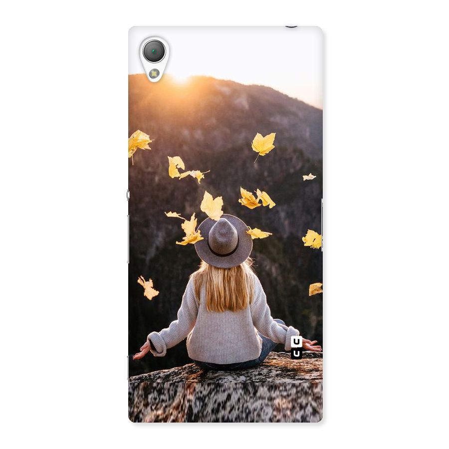 Leaf Rain Sunset Back Case for Sony Xperia Z3