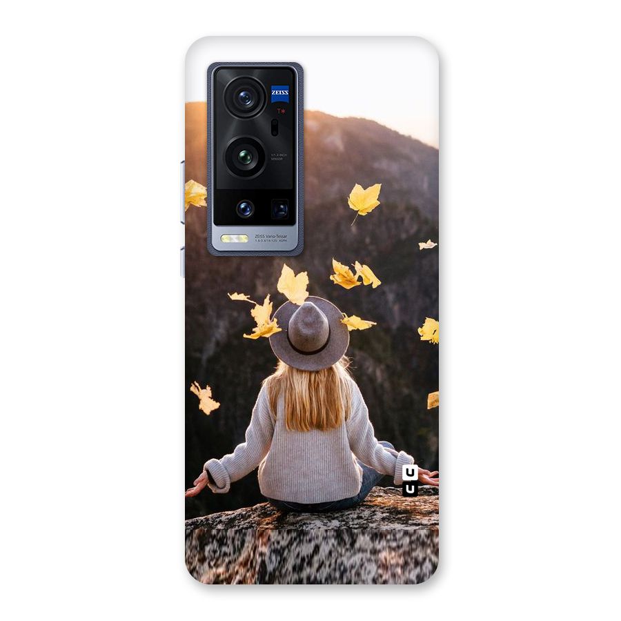 Leaf Rain Sunset Back Case for Vivo X60 Pro Plus