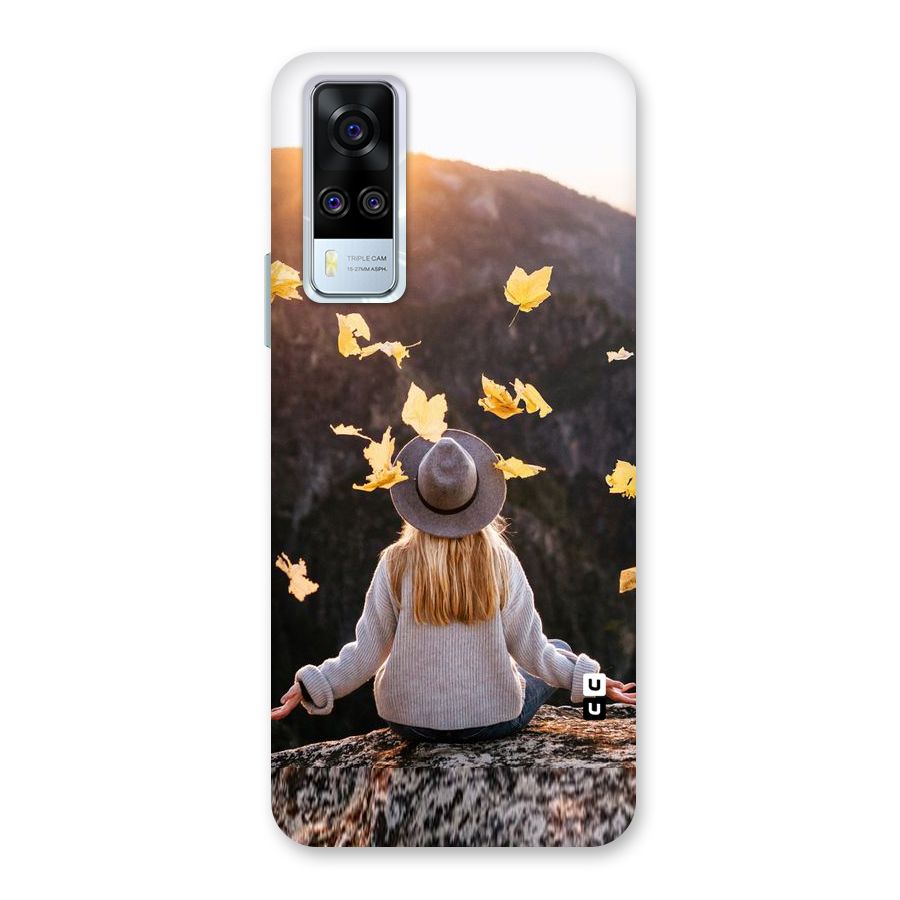 Leaf Rain Sunset Back Case for Vivo Y31