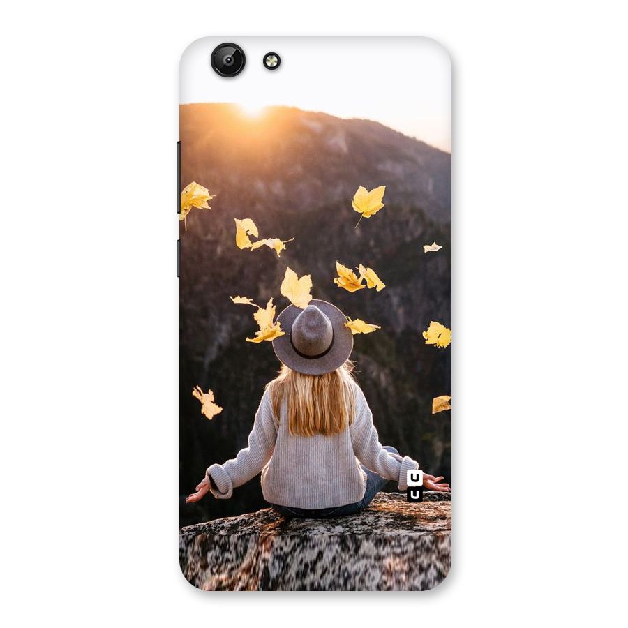 Leaf Rain Sunset Back Case for Vivo Y69