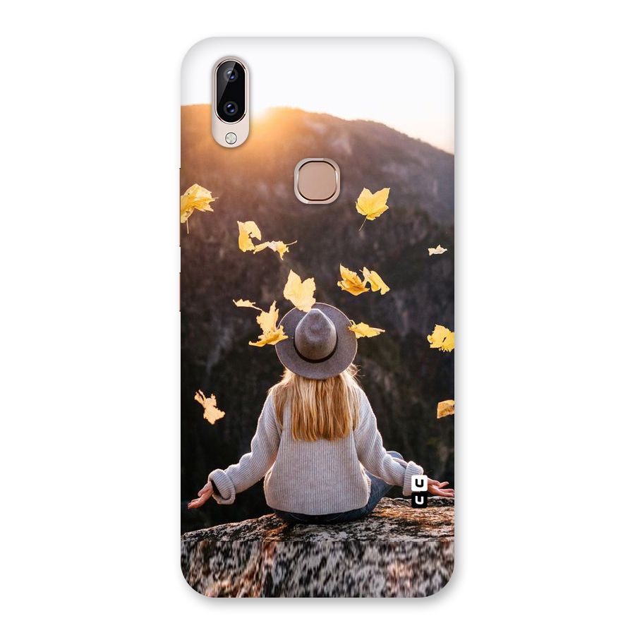 Leaf Rain Sunset Back Case for Vivo Y83 Pro