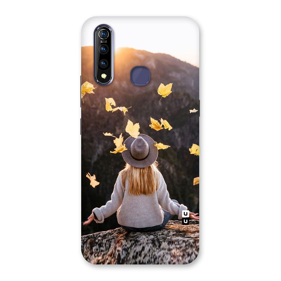 Leaf Rain Sunset Back Case for Vivo Z1 Pro