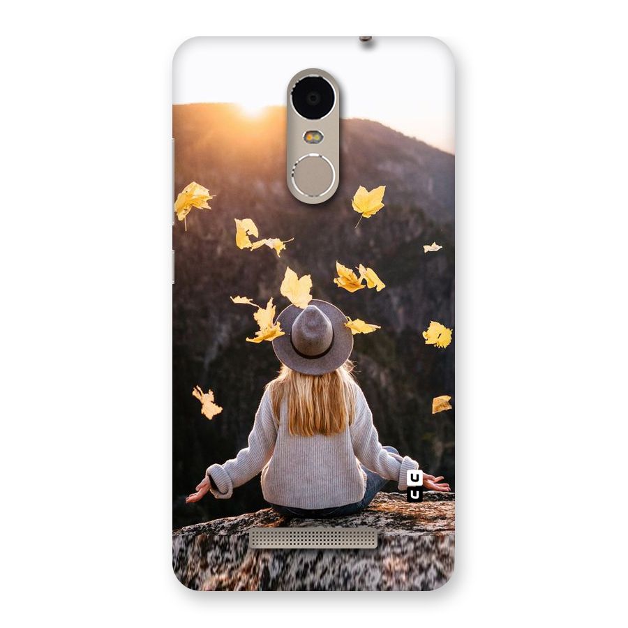 Leaf Rain Sunset Back Case for Xiaomi Redmi Note 3
