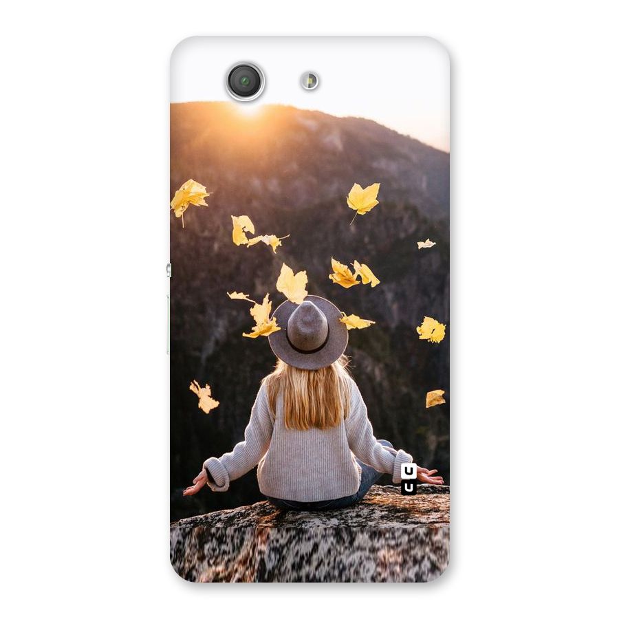 Leaf Rain Sunset Back Case for Xperia Z3 Compact