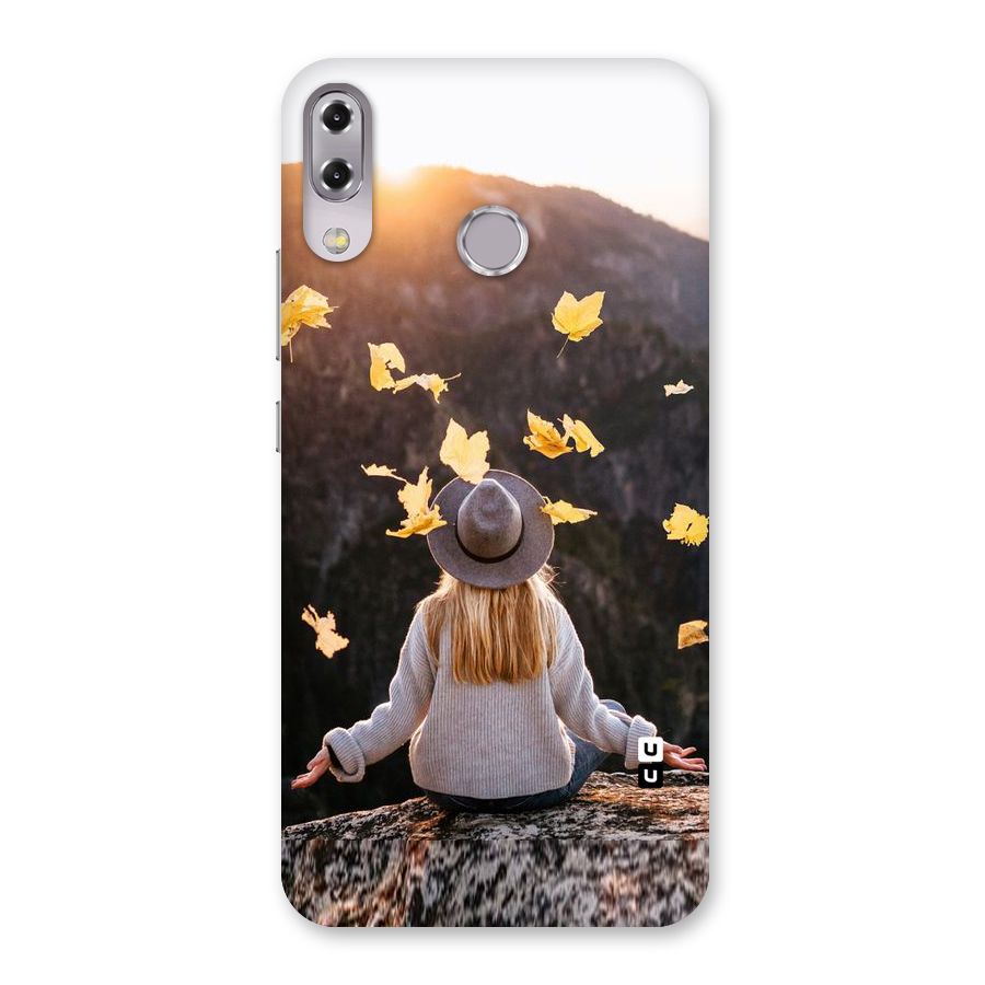Leaf Rain Sunset Back Case for Zenfone 5Z