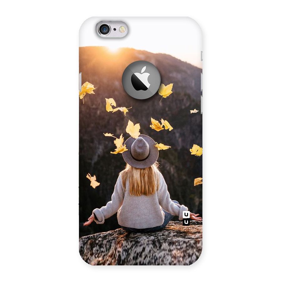 Leaf Rain Sunset Back Case for iPhone 6 Logo Cut