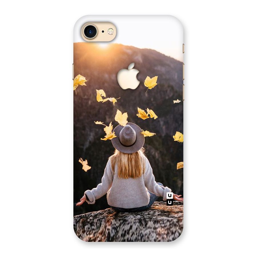 Leaf Rain Sunset Back Case for iPhone 7 Apple Cut