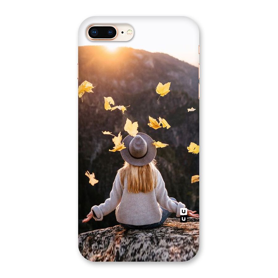 Leaf Rain Sunset Back Case for iPhone 8 Plus