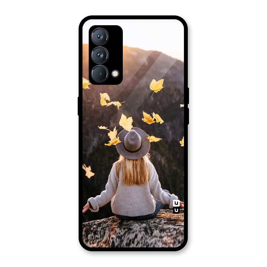 Leaf Rain Sunset Glass Back Case for Realme GT Master Edition