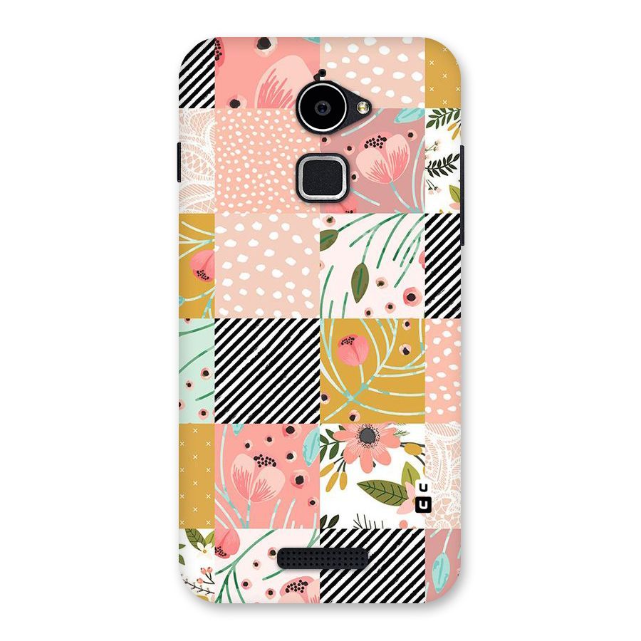 Leaf Stripe Polka Back Case for Coolpad Note 3 Lite