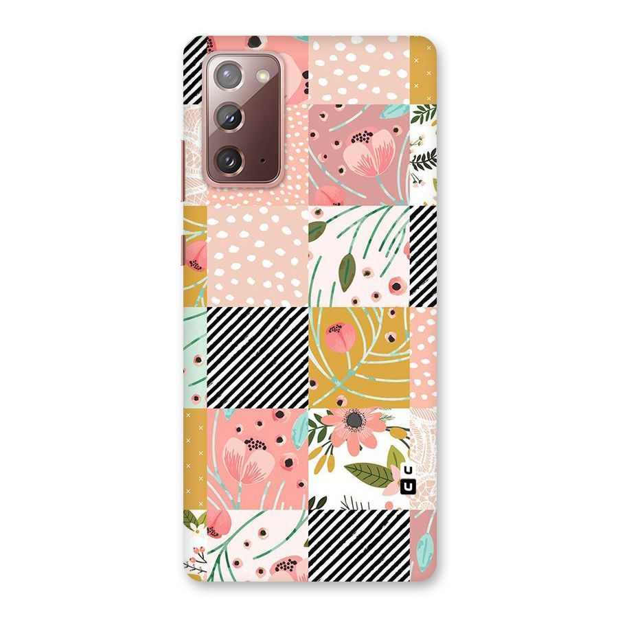 Leaf Stripe Polka Back Case for Galaxy Note 20