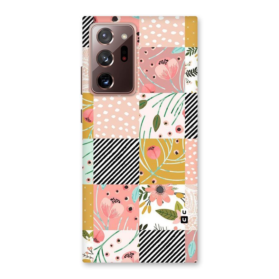Leaf Stripe Polka Back Case for Galaxy Note 20 Ultra