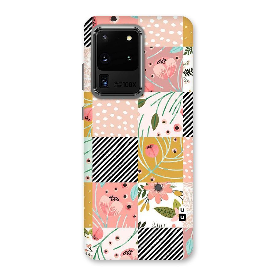 Leaf Stripe Polka Back Case for Galaxy S20 Ultra
