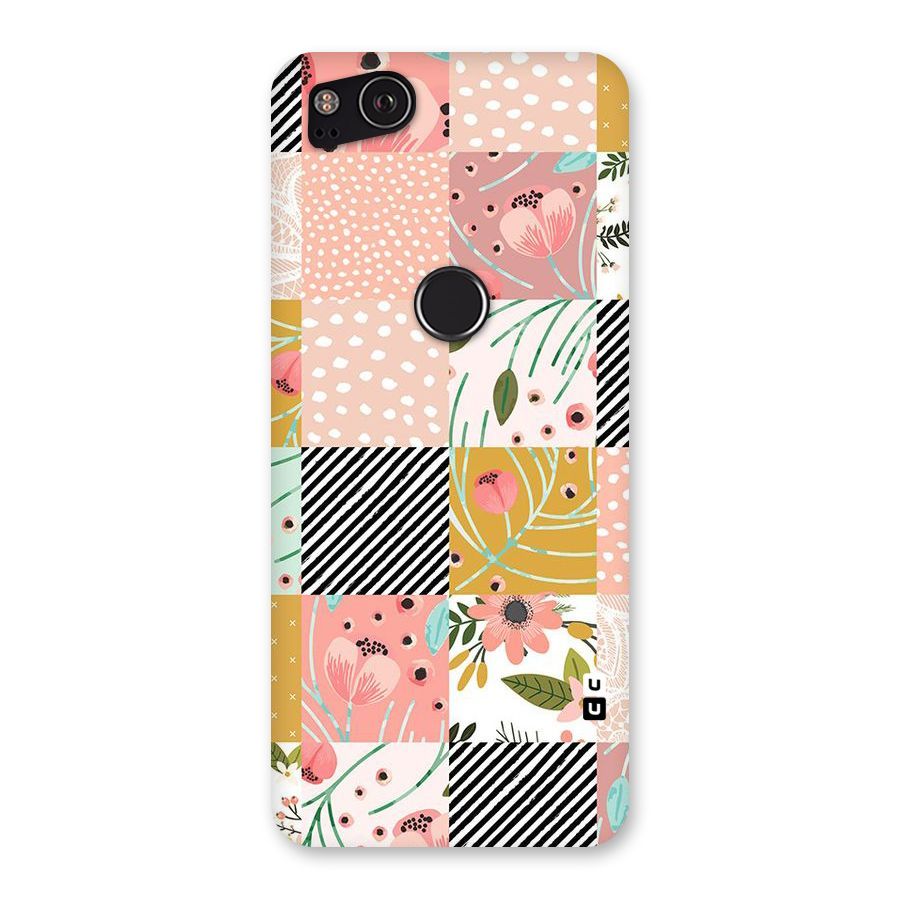 Leaf Stripe Polka Back Case for Google Pixel 2