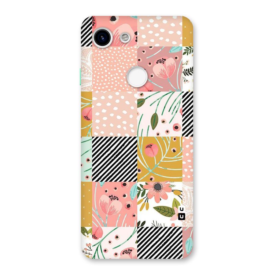 Leaf Stripe Polka Back Case for Google Pixel 3