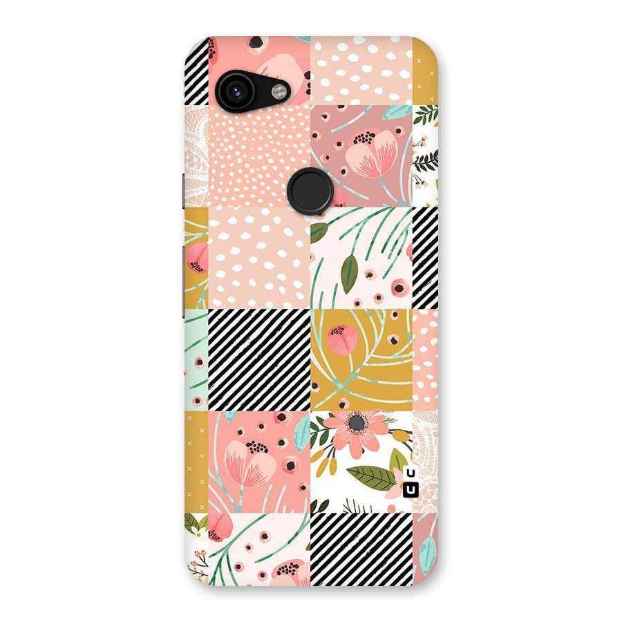 Leaf Stripe Polka Back Case for Google Pixel 3a