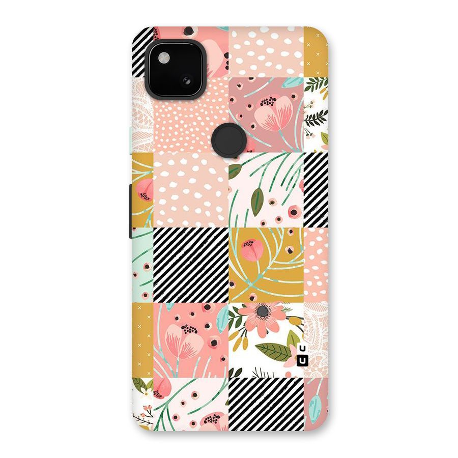Leaf Stripe Polka Back Case for Google Pixel 4a