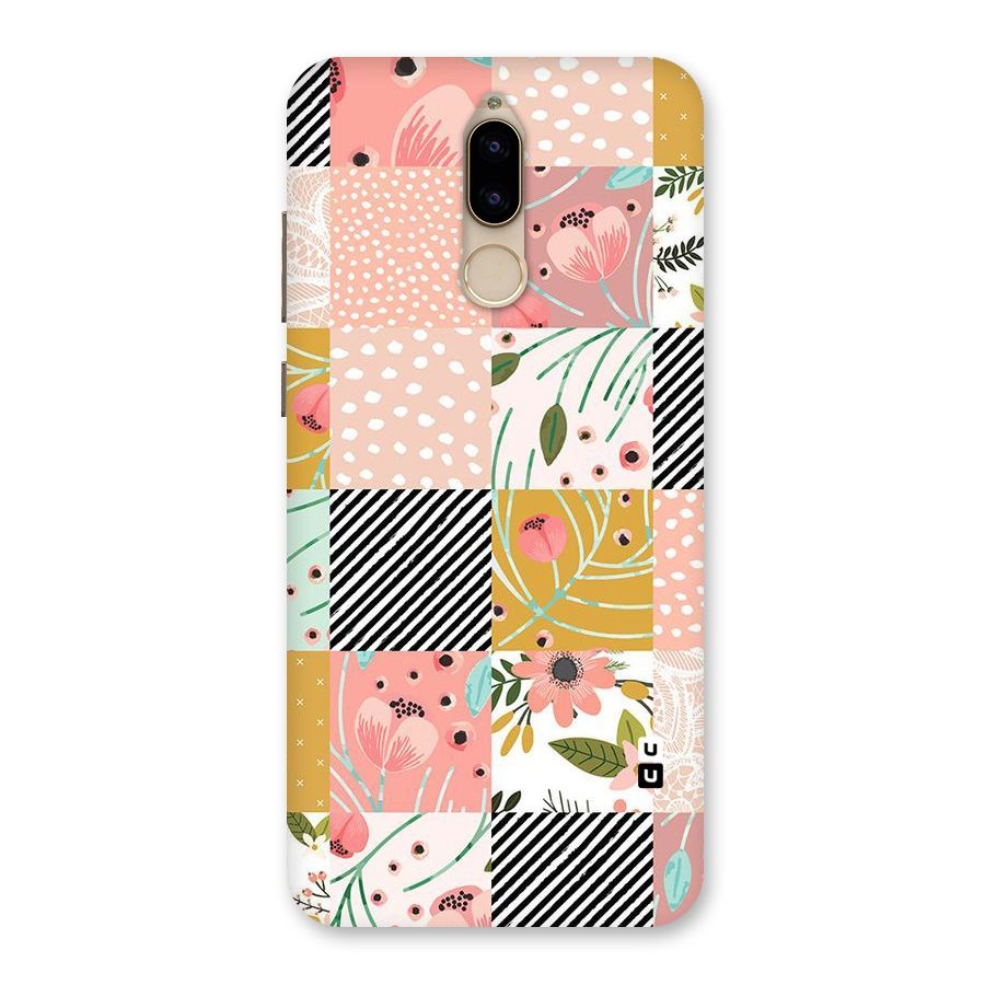 Leaf Stripe Polka Back Case for Honor 9i