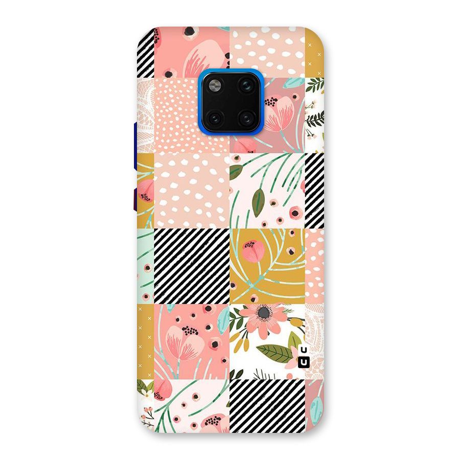 Leaf Stripe Polka Back Case for Huawei Mate 20 Pro