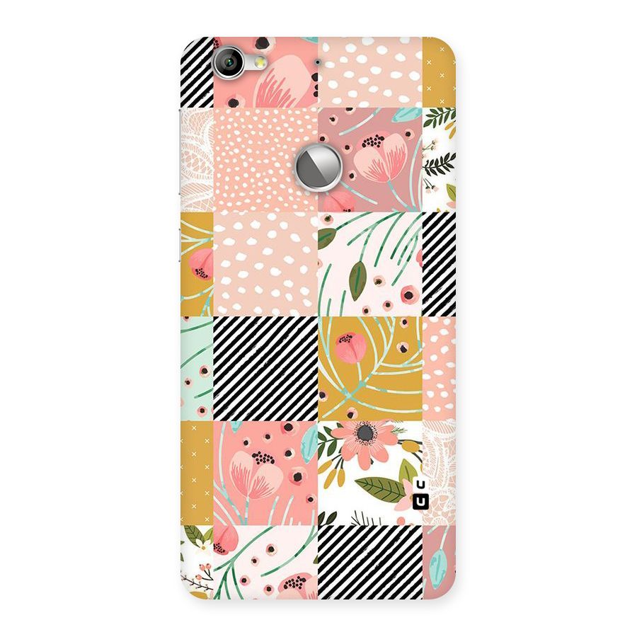 Leaf Stripe Polka Back Case for LeTV Le 1s