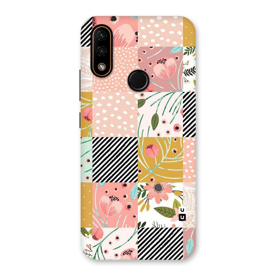 Leaf Stripe Polka Back Case for Lenovo A6 Note