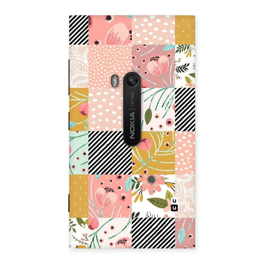Leaf Stripe Polka Back Case for Lumia 920