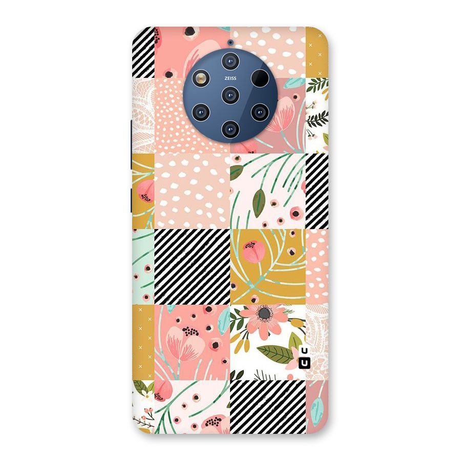 Leaf Stripe Polka Back Case for Nokia 9 PureView