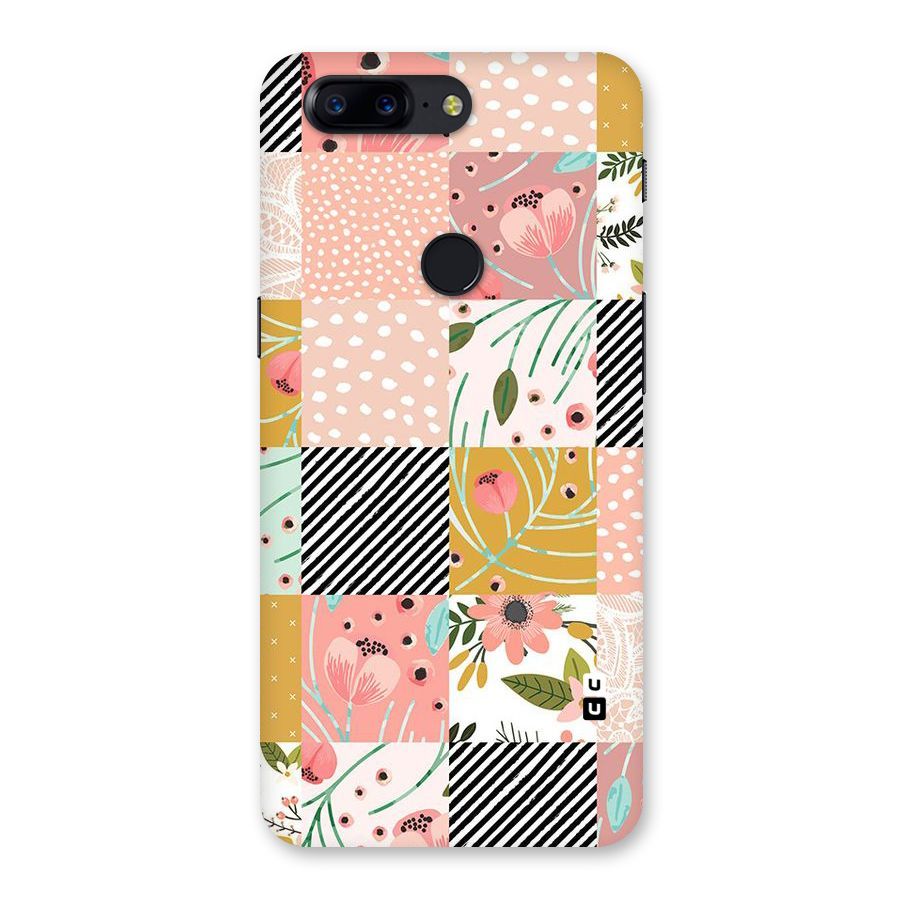 Leaf Stripe Polka Back Case for OnePlus 5T
