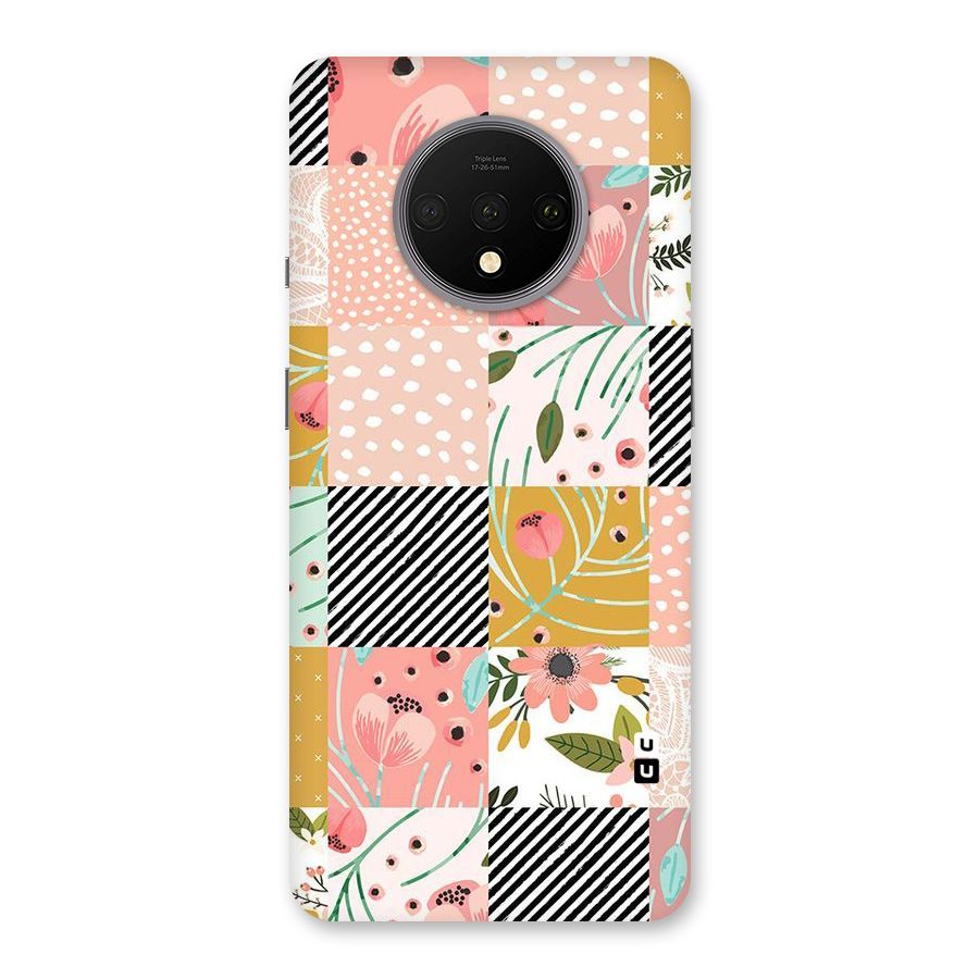Leaf Stripe Polka Back Case for OnePlus 7T