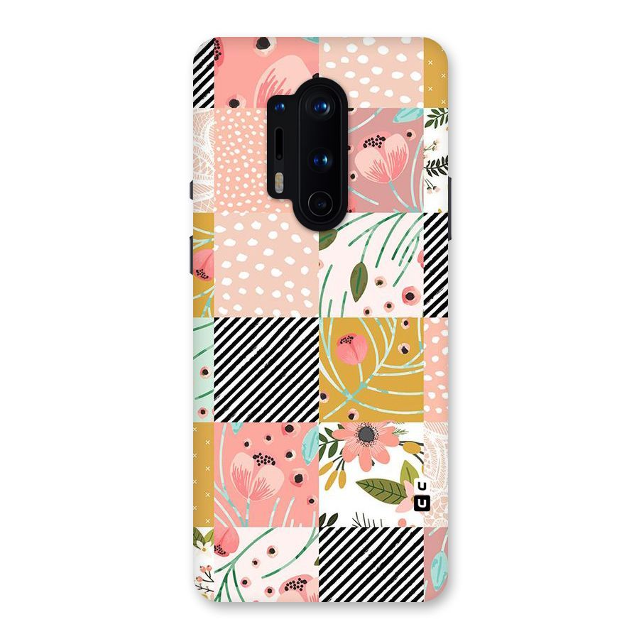 Leaf Stripe Polka Back Case for OnePlus 8 Pro