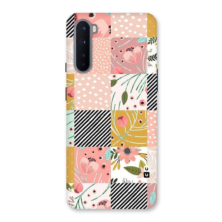 Leaf Stripe Polka Back Case for OnePlus Nord