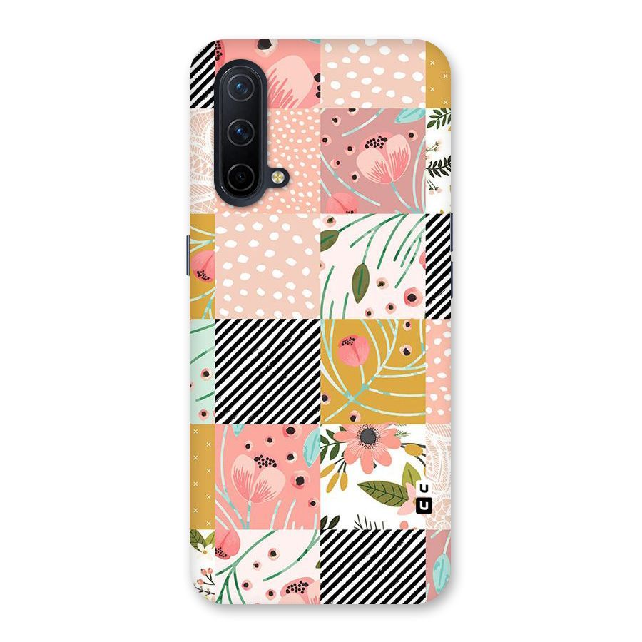 Leaf Stripe Polka Back Case for OnePlus Nord CE 5G