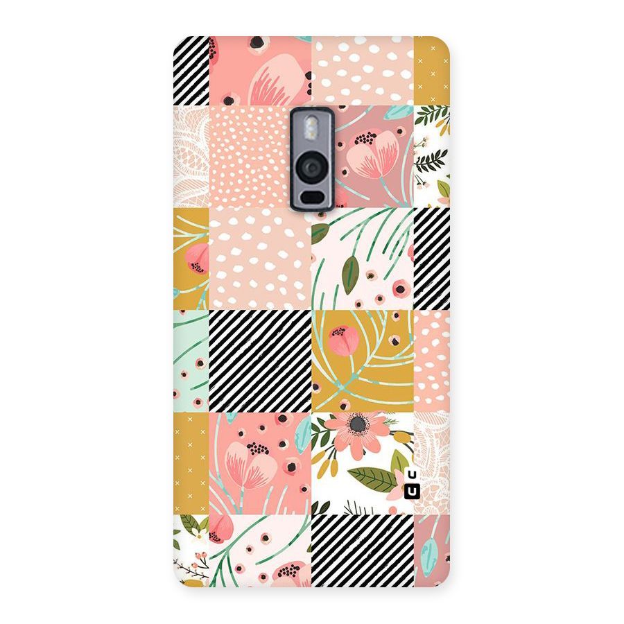 Leaf Stripe Polka Back Case for OnePlus Two