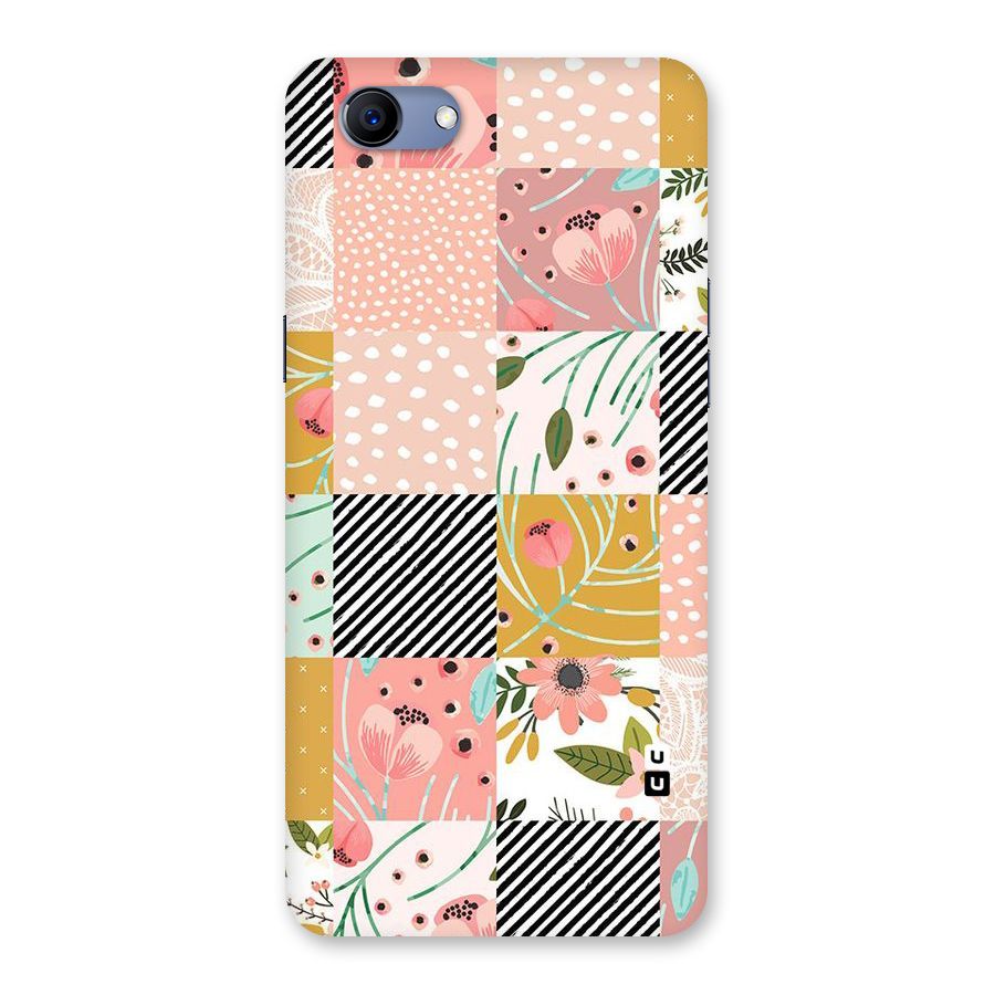 Leaf Stripe Polka Back Case for Oppo Realme 1