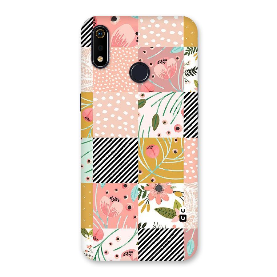 Leaf Stripe Polka Back Case for Realme 3i