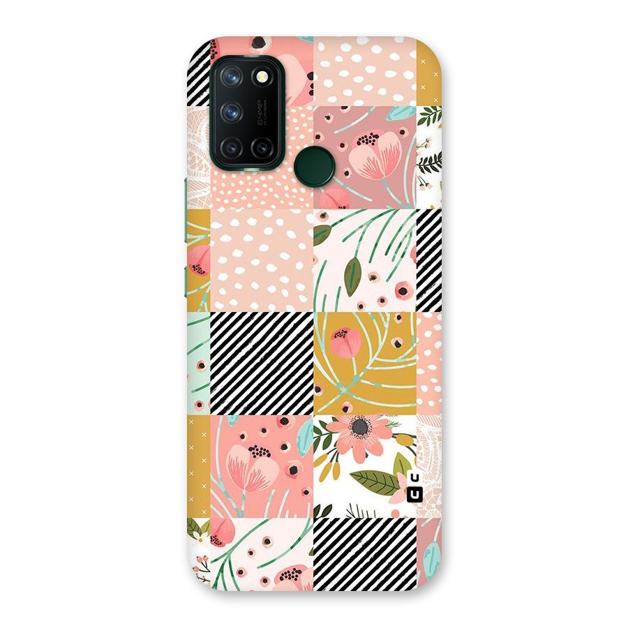 Leaf Stripe Polka Back Case for Realme 7i