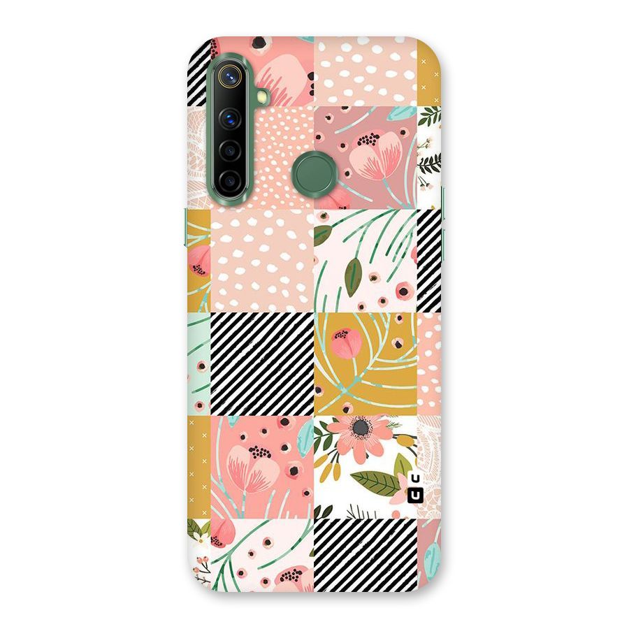 Leaf Stripe Polka Back Case for Realme Narzo 10