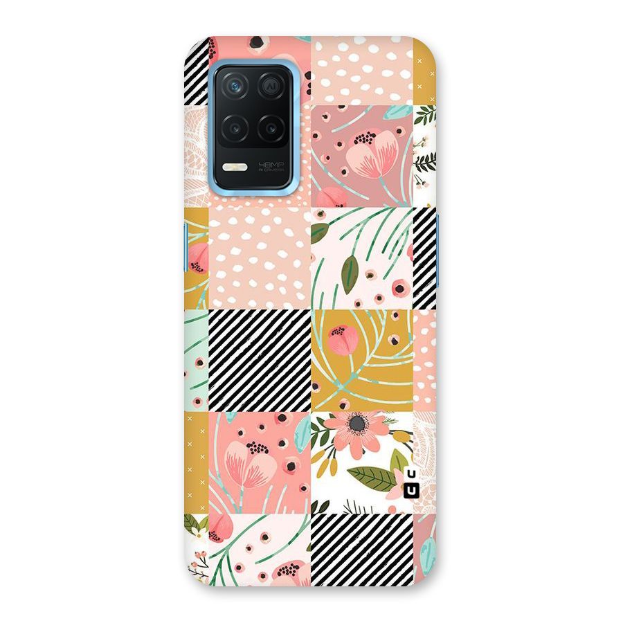 Leaf Stripe Polka Back Case for Realme Narzo 30 5G