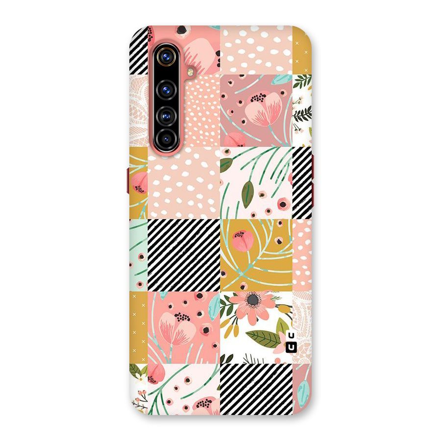 Leaf Stripe Polka Back Case for Realme X50 Pro