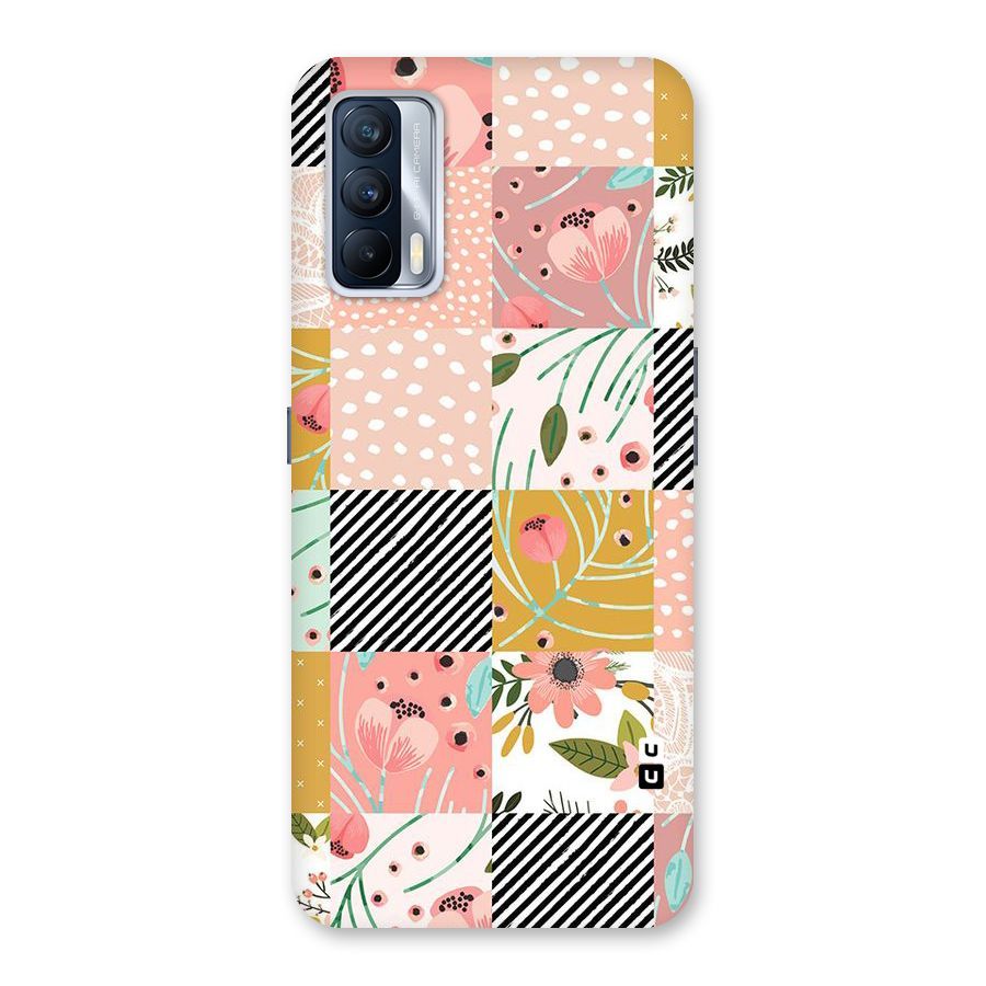 Leaf Stripe Polka Back Case for Realme X7