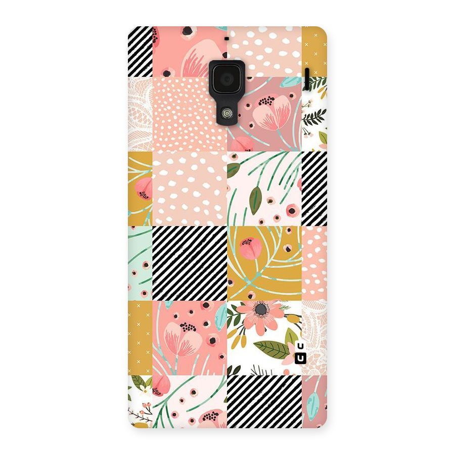 Leaf Stripe Polka Back Case for Redmi 1S