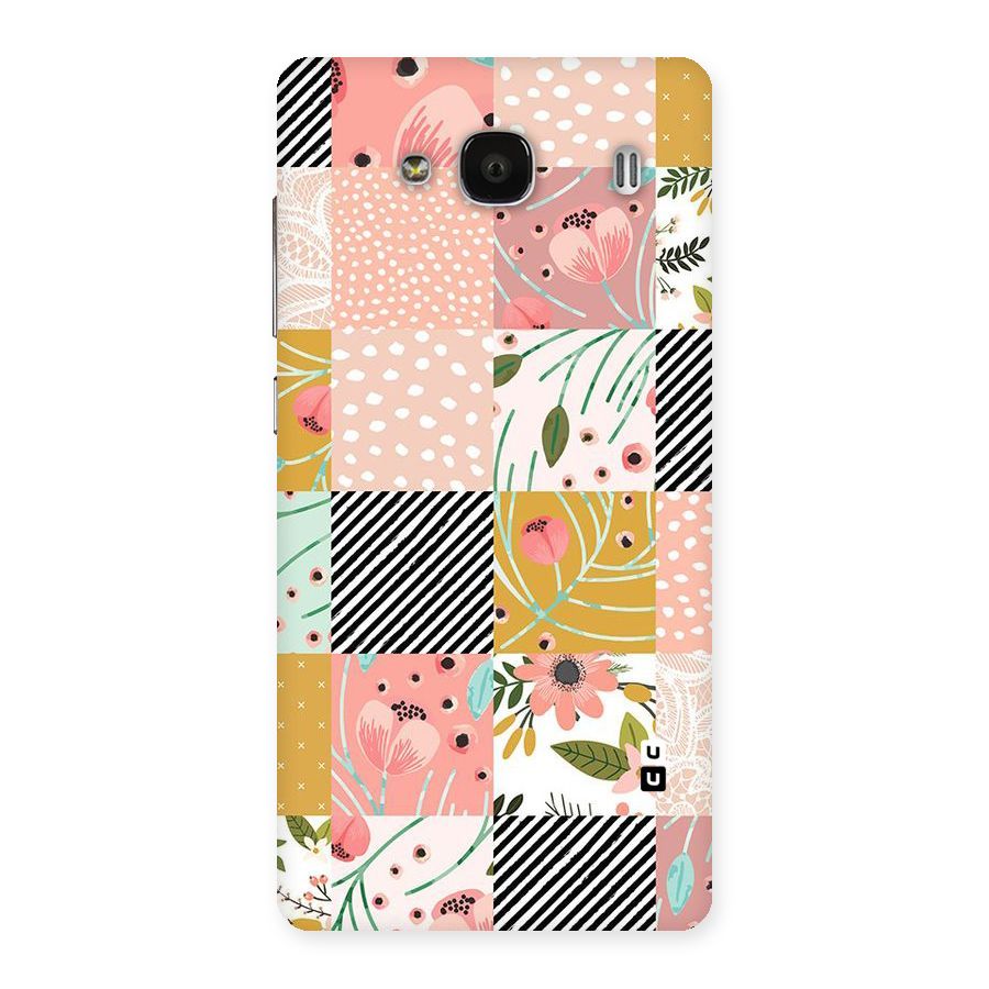 Leaf Stripe Polka Back Case for Redmi 2